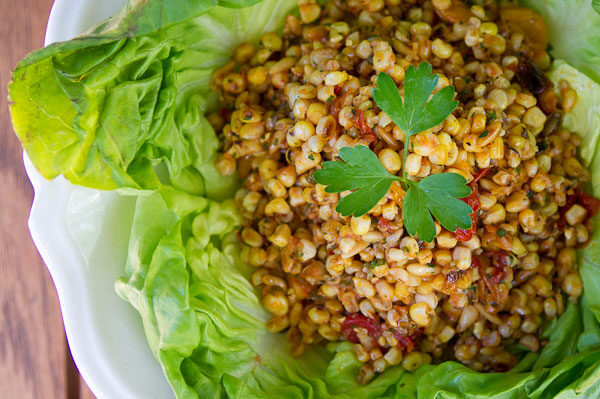Grilled Corn Salad