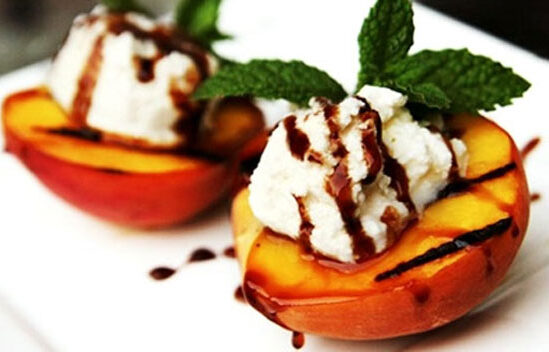 Grilled Peaches