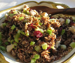 Thanksgiving Leftovers Wild Rice Salad