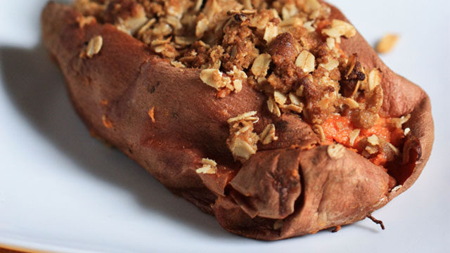 Twice Baked Sweet Potatoes