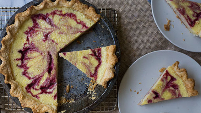 Raspberry Buttermilk Pie Recipe | Dessert Recipes | PBS… | PBS Food