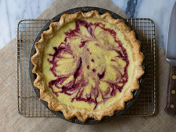 Raspberry Buttermilk Pie Recipe | Dessert Recipes | PBS… | PBS Food