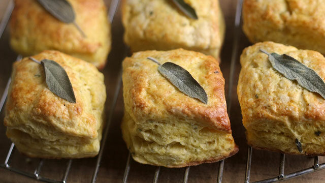 Delicata Squash Biscuits recipe