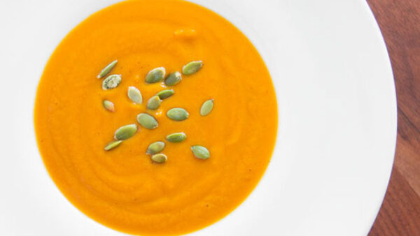 Butternut Squash and Garlic Soup recipe