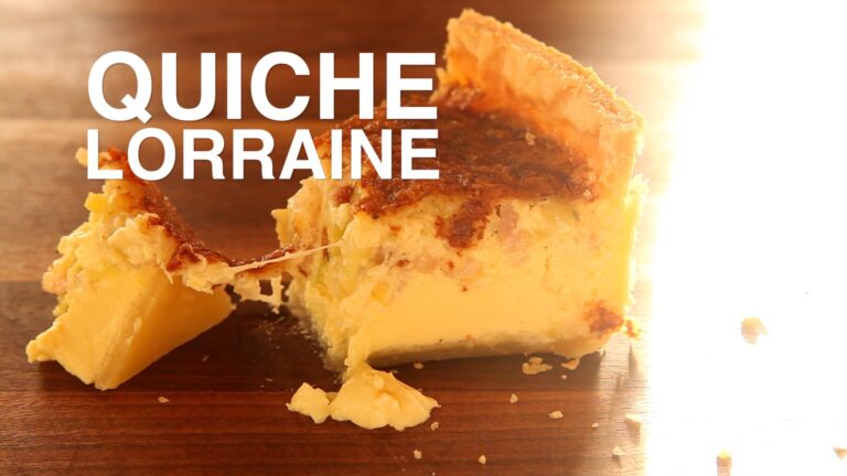 Quiche Lorraine recipe