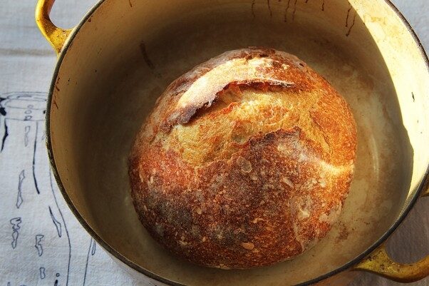 No knead bread 2 602x401