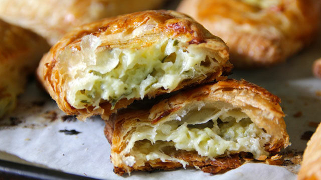 Zucchini Cheddar Hand Pies recipe