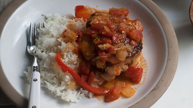 Tomato Garlic Chicken recipe