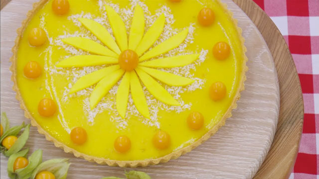 Tropical Manchester Tart recipe