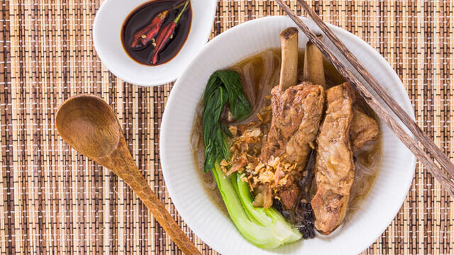 Spare Rib Noodle Soup recipe