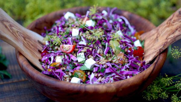 Rye Berry Salad recipe
