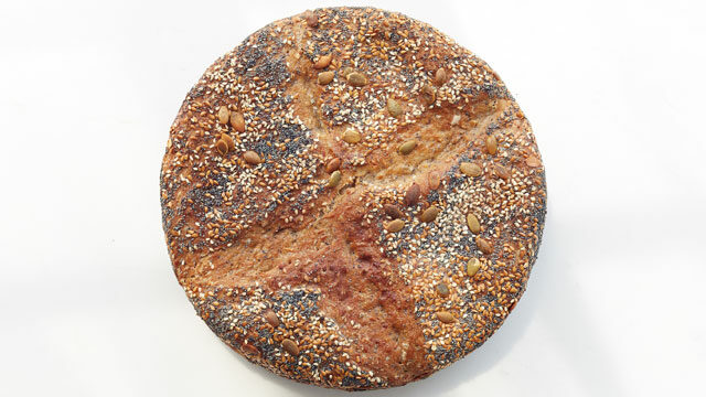 No-Knead Seeded Overnight Bread recipe