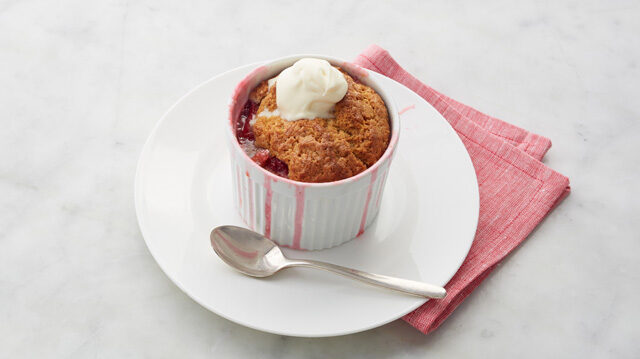 Rhubarb Cobbler recipe
