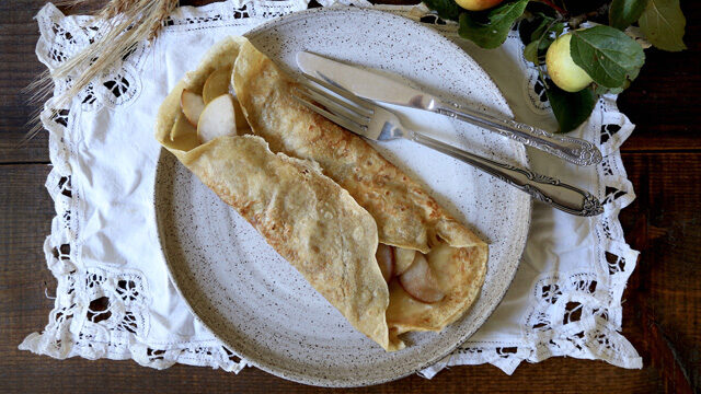 Rye Crepes recipe