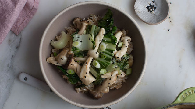 Miso Mushroom Stir-Fry recipe