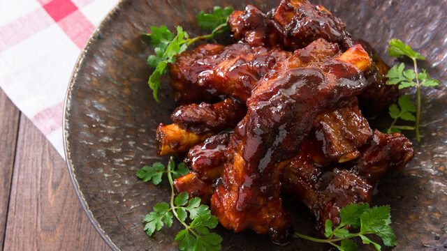 Honey Glazed Baby Back Ribs recipe