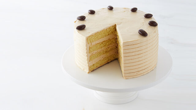 Caramel Buttercream Layer Cake Recipe