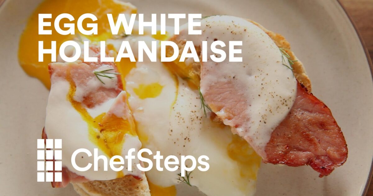 Egg White Hollandaise Stories PBS Food