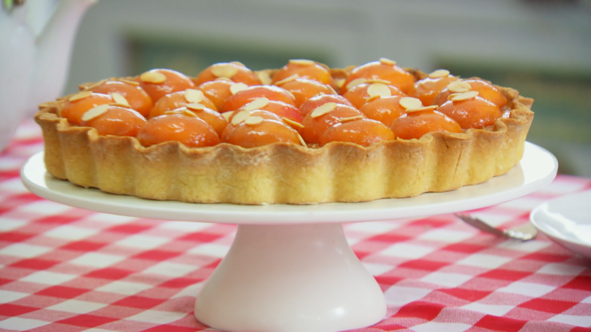 Apricot Frangipane Tart