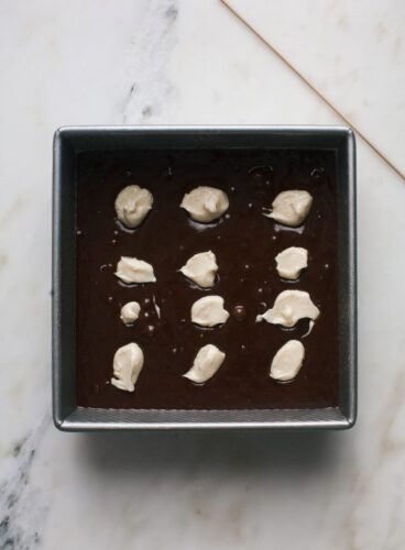 Marbled Cheesecake Brownies 3 602x817