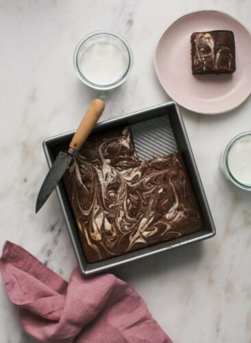 Marbled Cheesecake Brownies 6 602x822