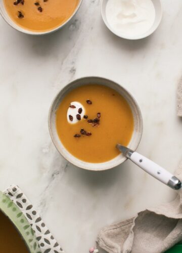 Curried butternut squash soup 2 602x835