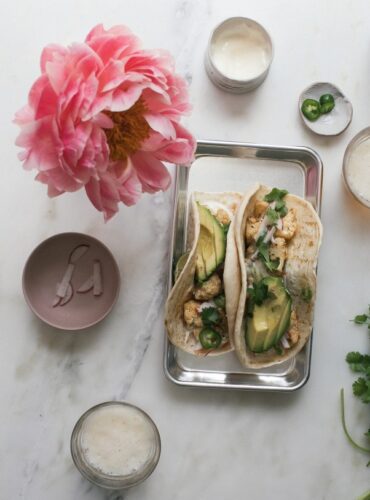 Chorizo Spiced Cauliflower Tacos 4 602x814