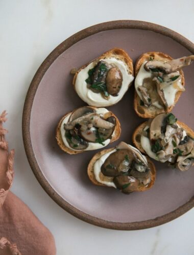 Whipped Ricotta Toastswith Mushrooms 2 602x793