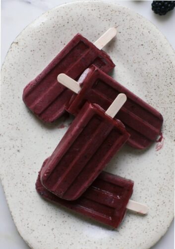 Blackberry Coconut Popsicles 3 602x852
