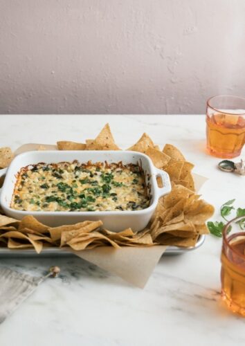 Warm Cheesy Corn Dip 5 602x850