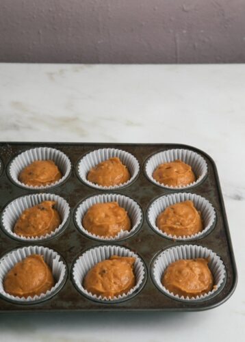 Cheesecake Pumpkin Muffins 2 602x840