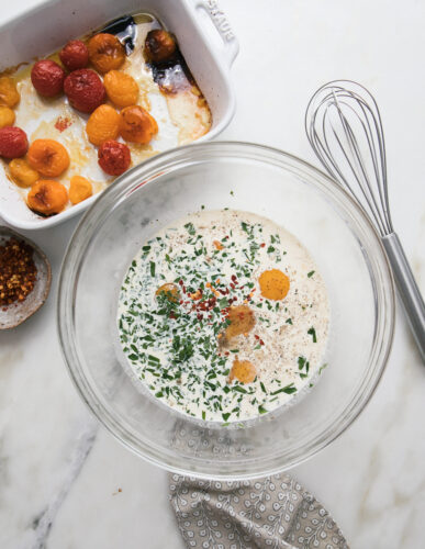 roasted tomato frittata-2