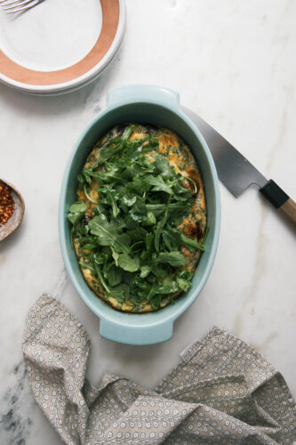 roasted tomato frittata-4