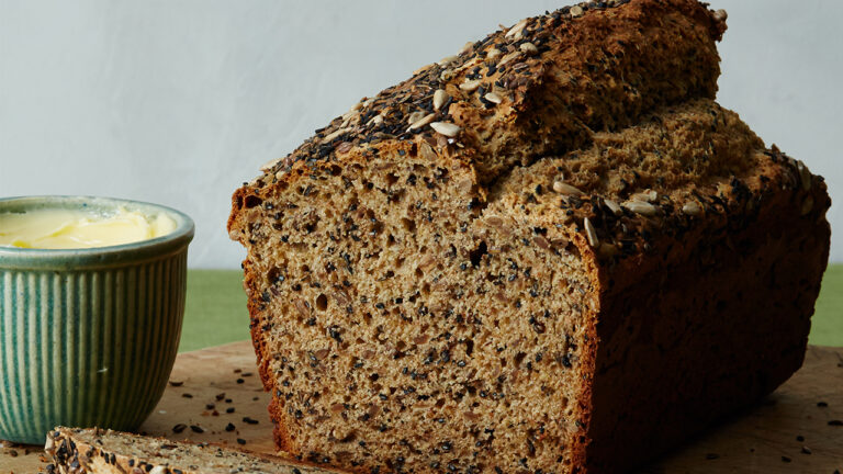 Seeded Savory Quickbread Recipe