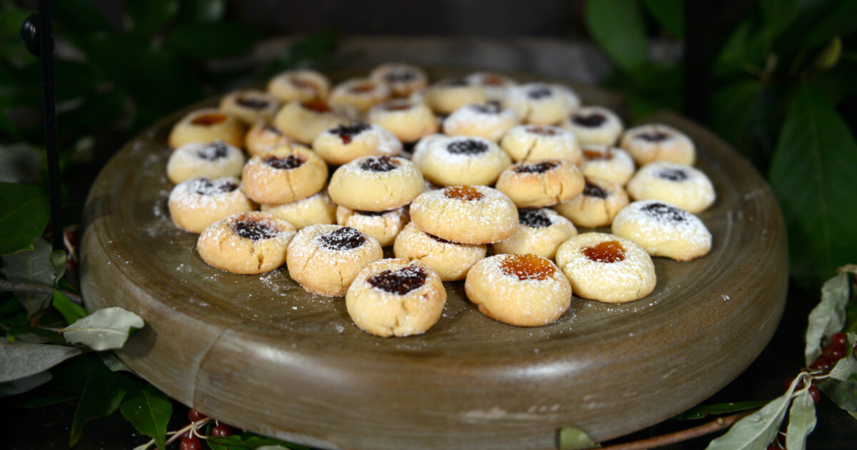 Recipe for Fruit Jam Tartlet Cookies (Crostate) PBS Food