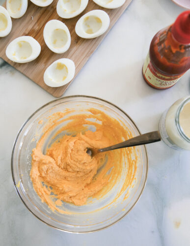 SrirachaDeviledEggs