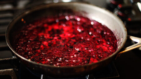 blueberry-cooking