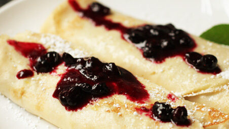 blueberry-crepes