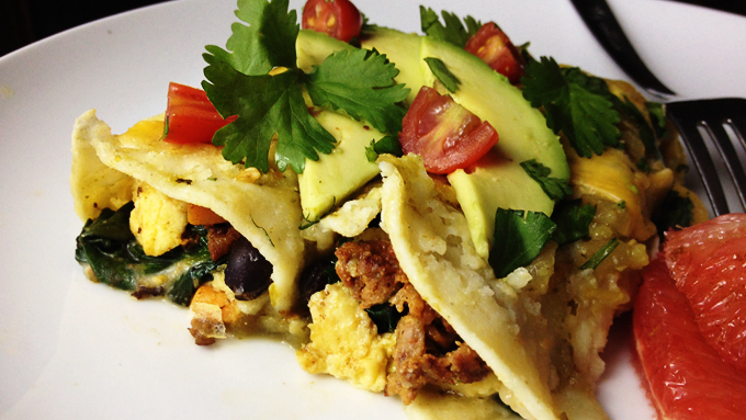 chorizo-enchiladas