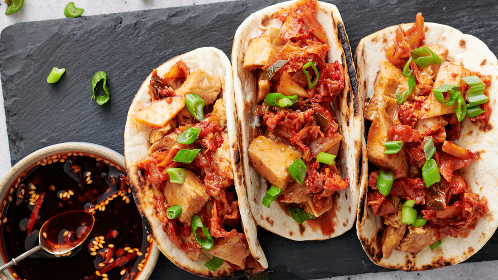 Korean Chicken Tacos-image
