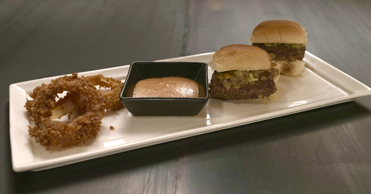 Ted's Union Rings Sliders with Onion Rings | PBS Food