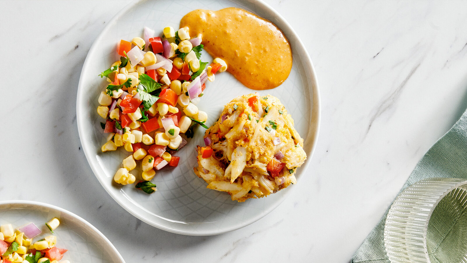 Crab Cakes with Roasted Corn Salsa PBS Food