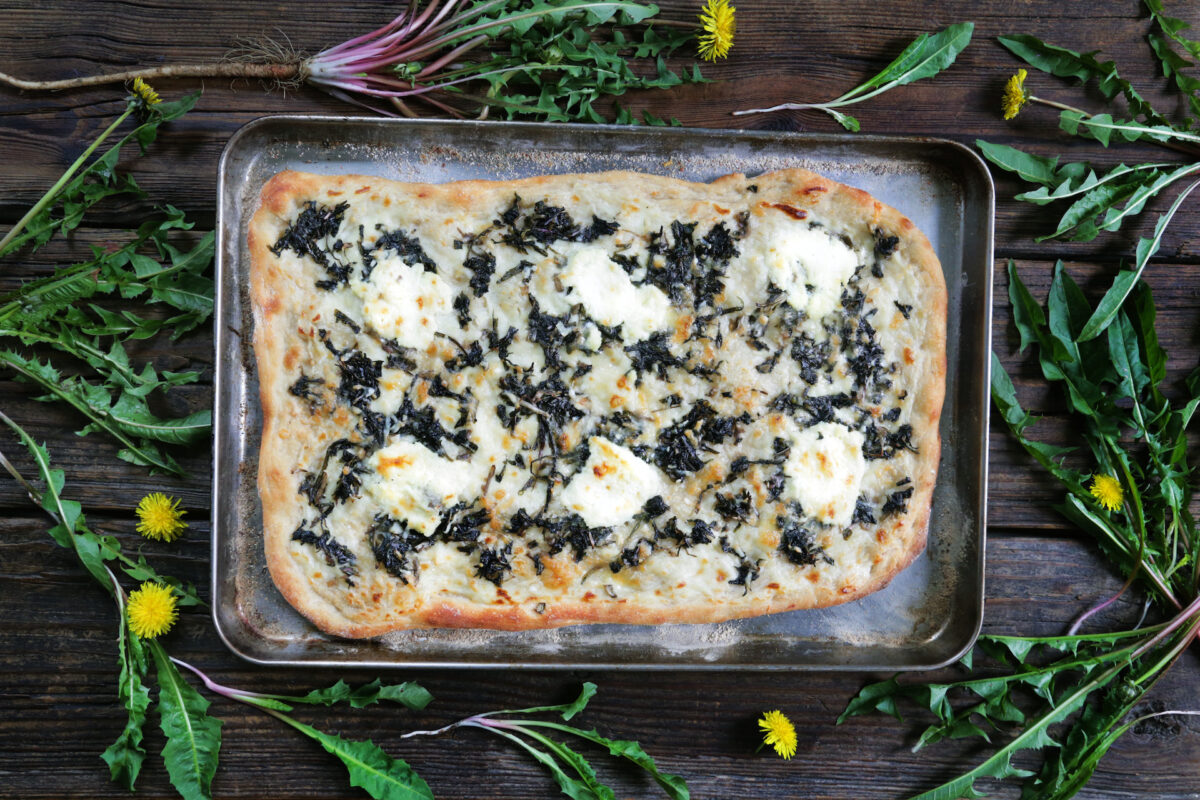 Dandelion Pizza | Stories | PBS Food